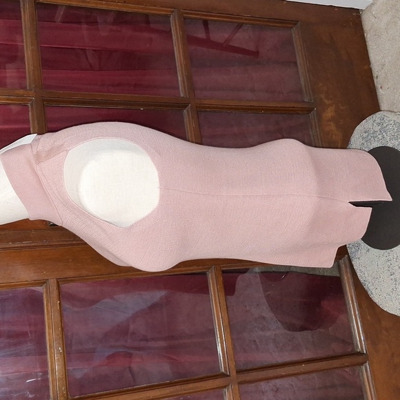 BANANA REPUBLIC Sweater Knit Sleeveless Mockneck Tunic - Picture 3 of 7